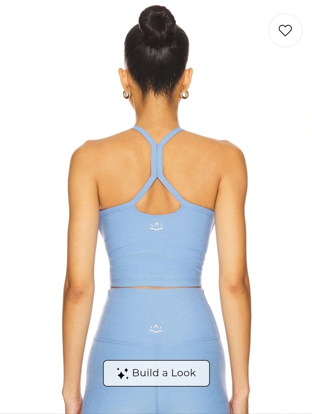 Beyond Yoga Spacedye Slim Racerback Cropped Tank Size M